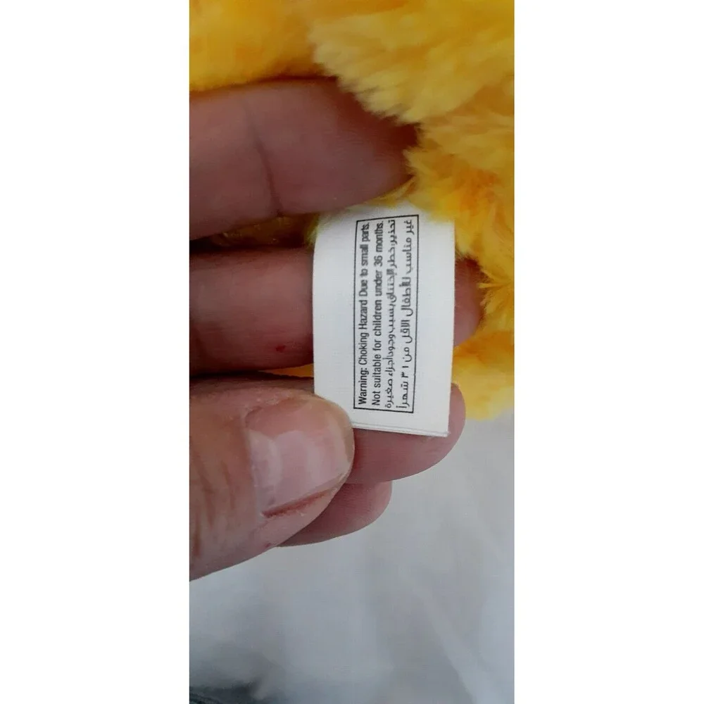 Yellow Duck Orange  Beak Plush Stuffed Animal Toy Soft 16